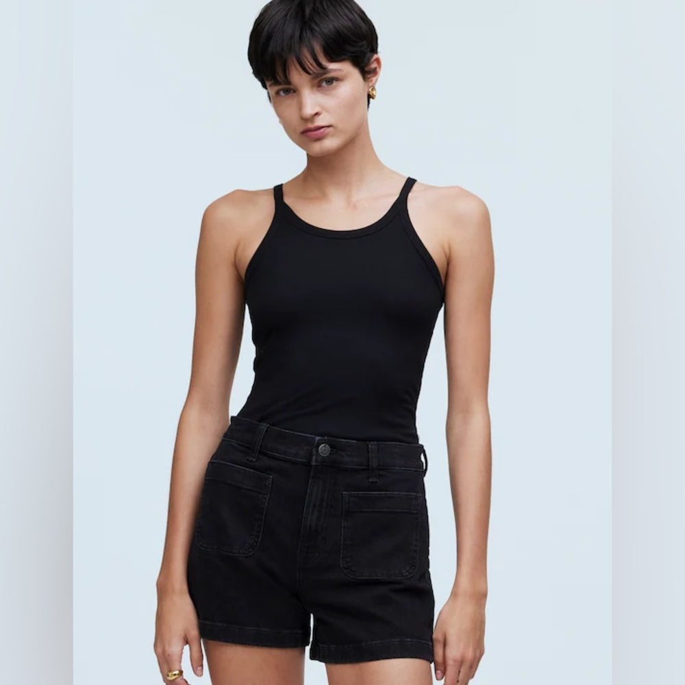 Madewell The Denim Emmett Short: Patch Pocket Edition